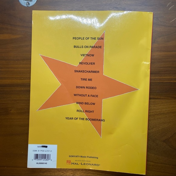 Rage Against The Machine Evil Empire Guitar Paper Sheet Music Book - Picture 2 of 8